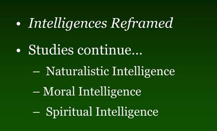 PPT - Multiple Intelligences PowerPoint Presentation, free download ...